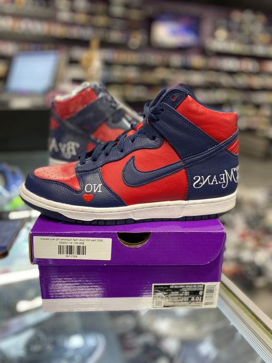 2022 Nike SB Dunk High Supreme “By Any Means”