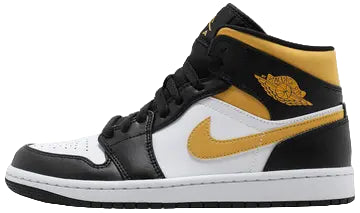2021 Air Jordan Mid 1 "Black University Gold"