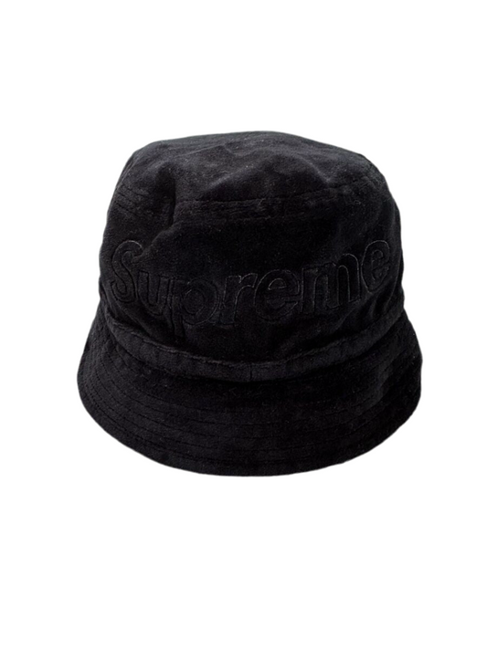 Supreme x Lacoste Velour Crusher "Black"