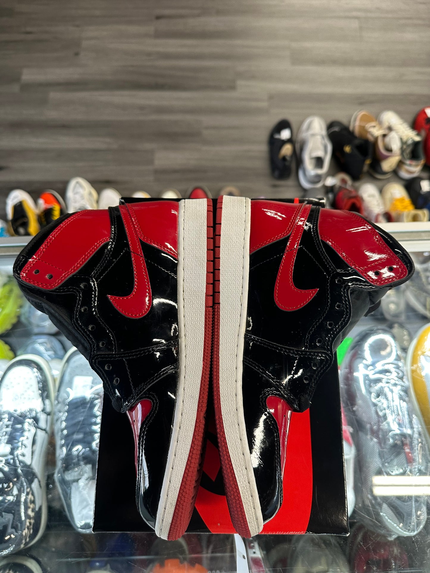 2021 Air Jordan Retro 1 High "Patent Bred" (GS)