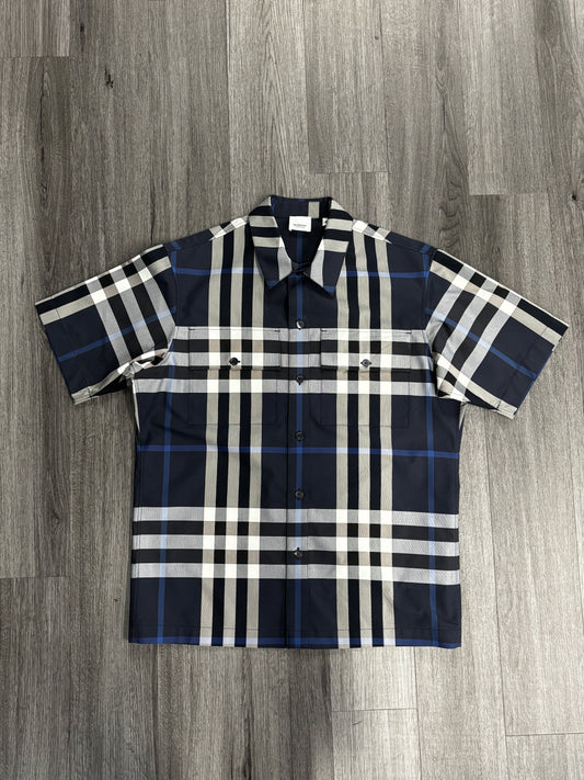 Burberry Shirt Checked "Navy Plaid"