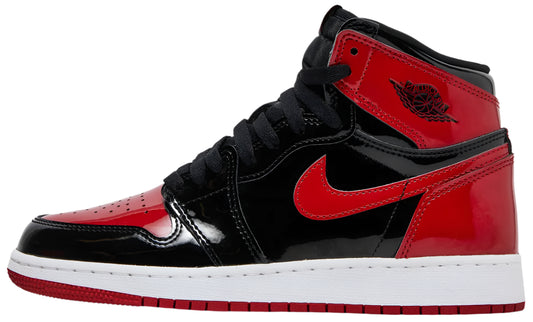 2021 Air Jordan Retro 1 High "Patent Bred" (GS)