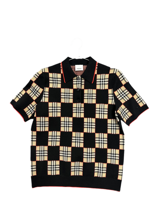 Burberry Collar Shirt "Plaid"