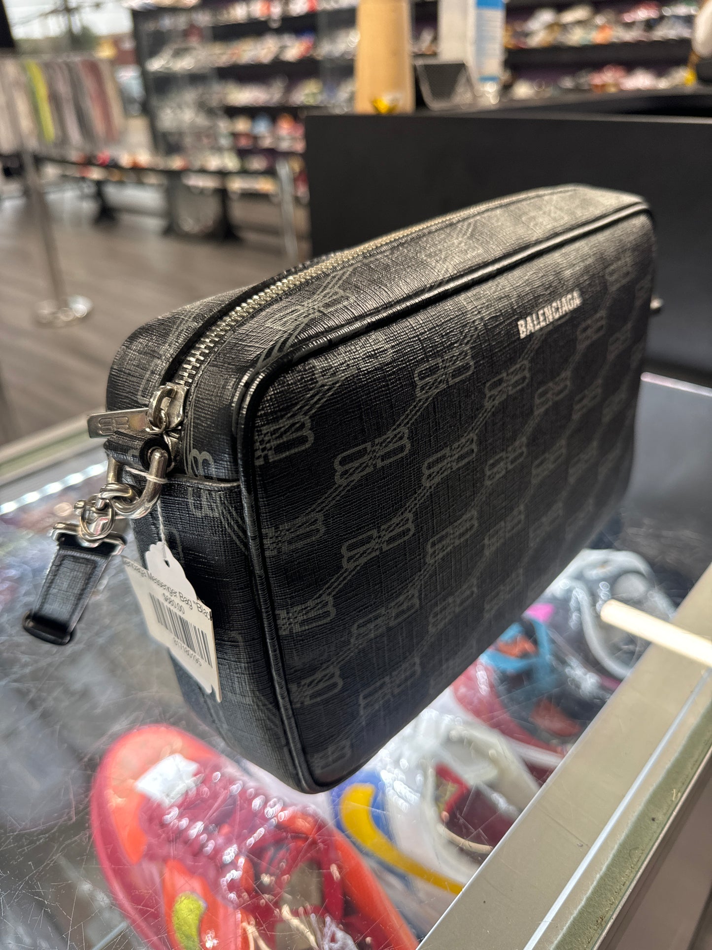 Balenciaga Messenger Bag "Black/Grey"