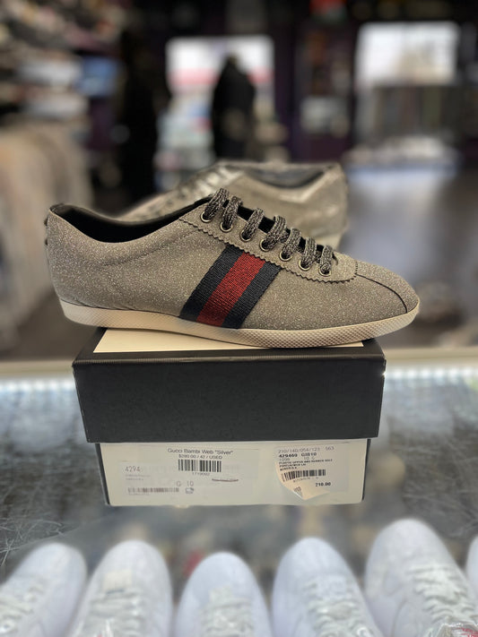 Gucci Bambi Web "Silver"