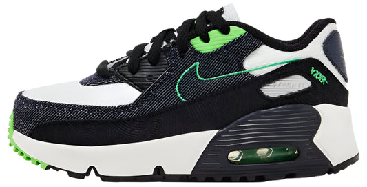 2022 Nike Air Max 90 Leather SE "Black Scream Green" (TD)