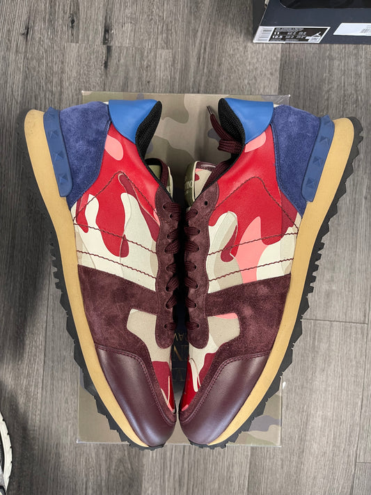 Valentino Rockrunner Rockstud "Prune Camo"