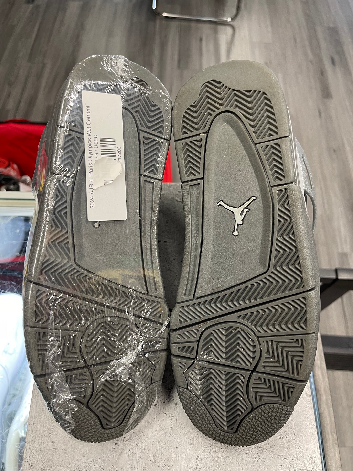 2024 Air Jordan Retro 4 "Paris Olympics Wet Cement"