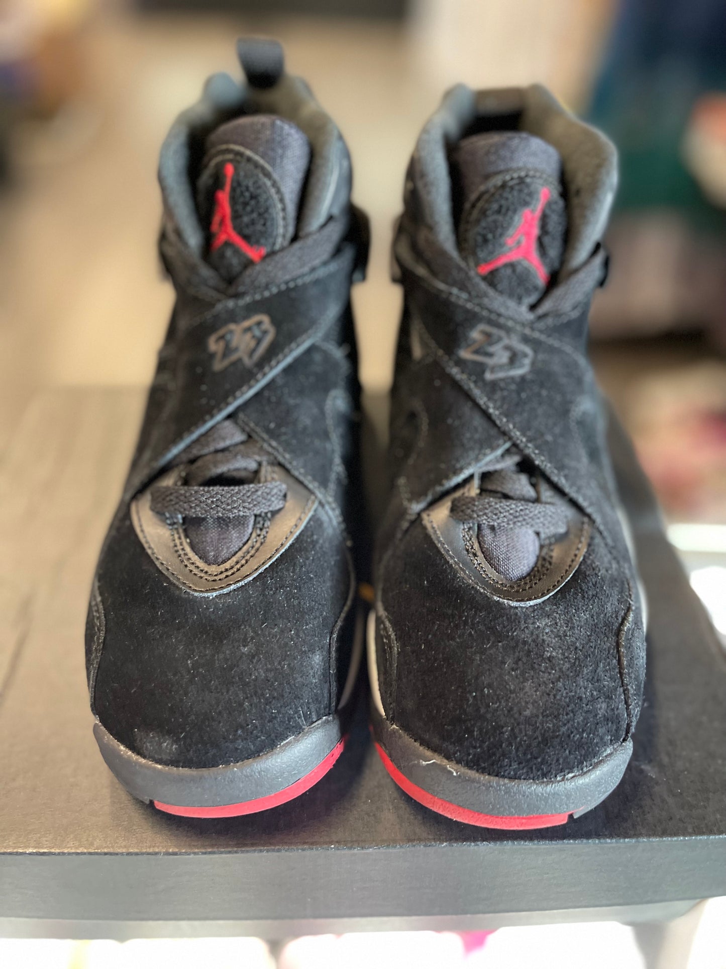 2017 Air Jordan Retro 8 "Black Cement" (GS)