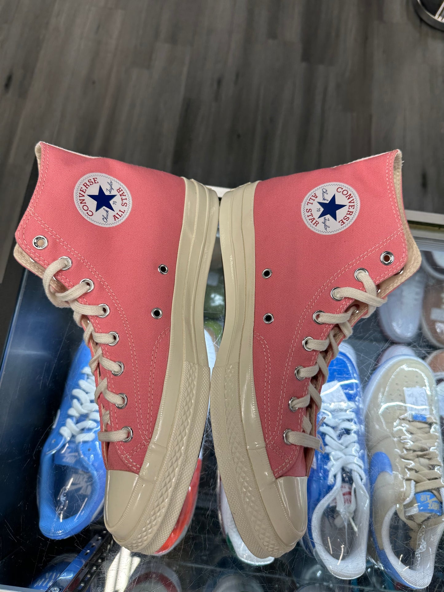 Converse Chuck Taylor All Star 70 Hi “Comme des Garcons PLAY Bright Pink