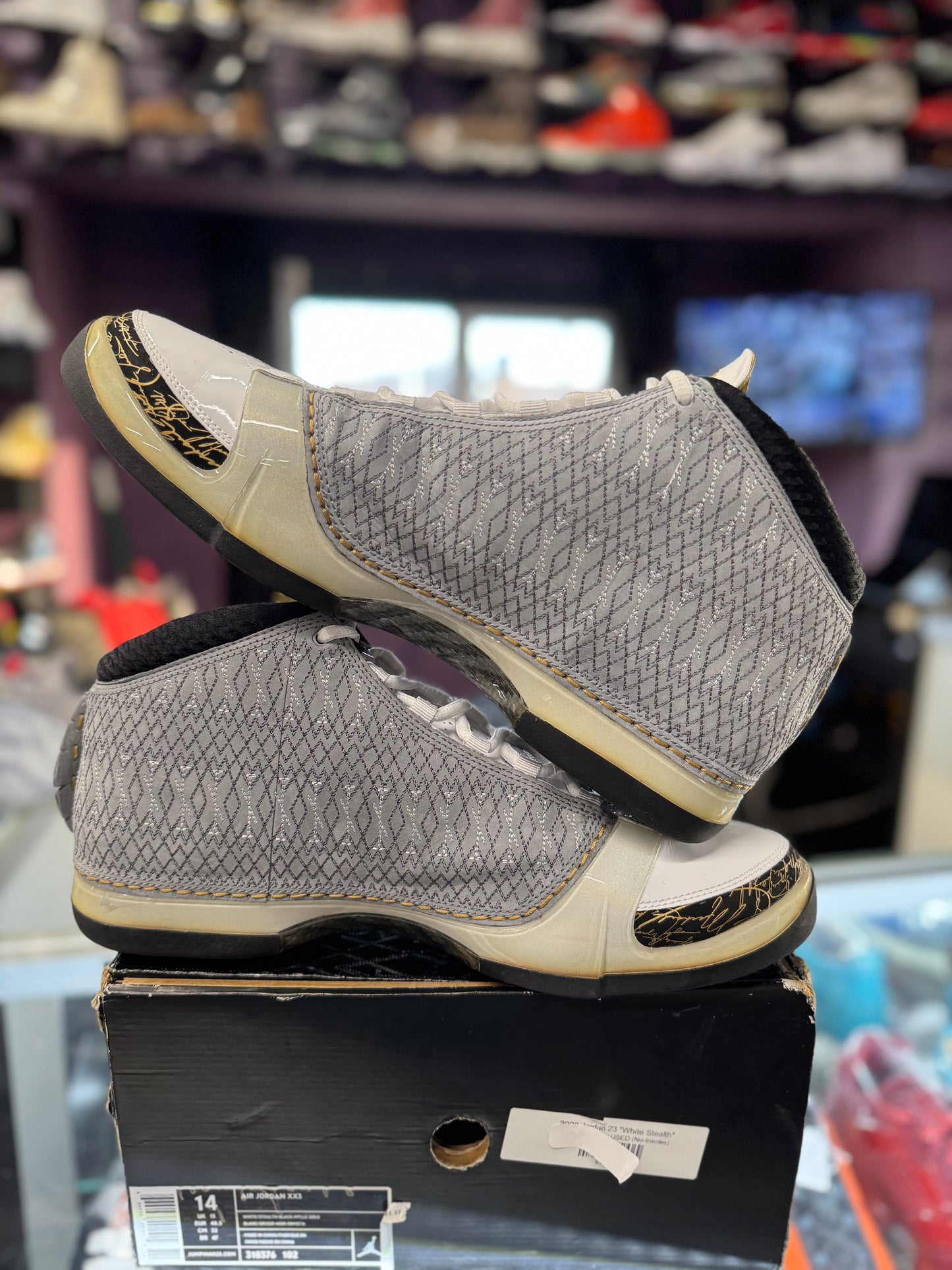 2008 Jordan 23 "White Stealth"