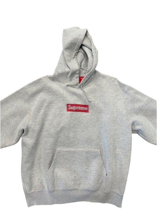 Supreme Hoodie Inside-Out "Grey"