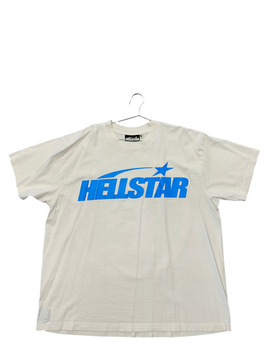 Hellstar Tee “Cream/Blue”