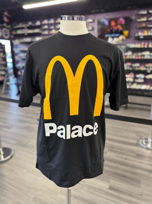 Palace x McDonalds Tee "Black"