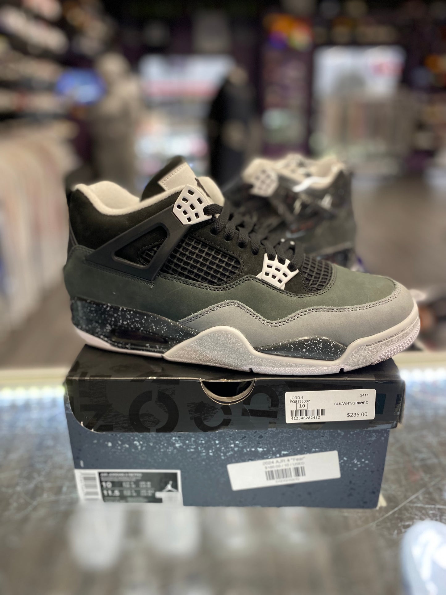 2024 Air Jordan Retro 4 "Fear"