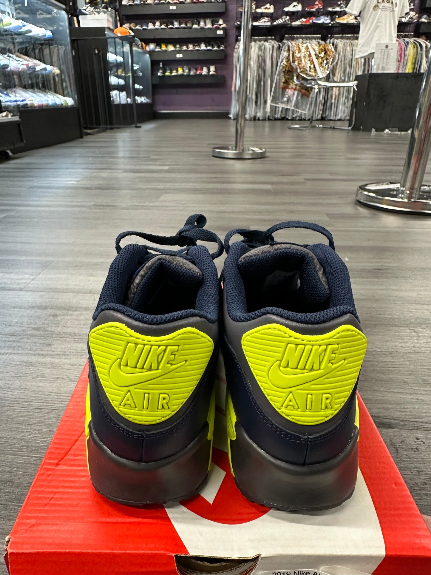 2019 Nike Air Max 90 "Dark Grey Royal"