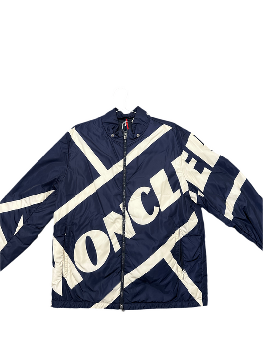 Moncler Jacket "Navy Blue Logo"