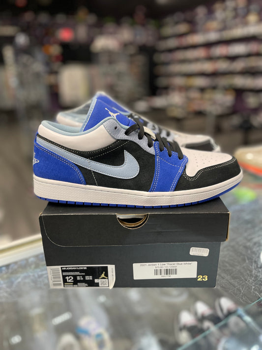 2021 Jordan 1 Low "Racer Blue White"