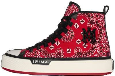 Amiri Court High "Bandana Red"