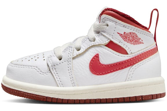 2024 Jordan 1 Mid SE "White Dune Red Sail Lobster" (TD)