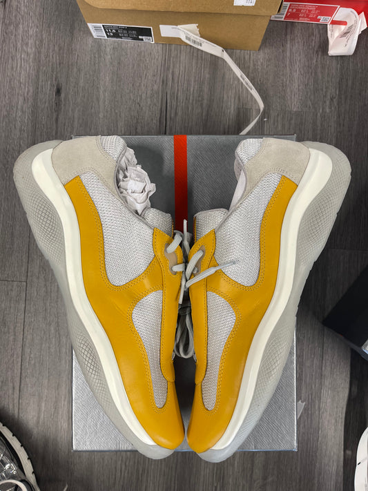 Prada America's Cup Sneaker "Leather Mimosa"