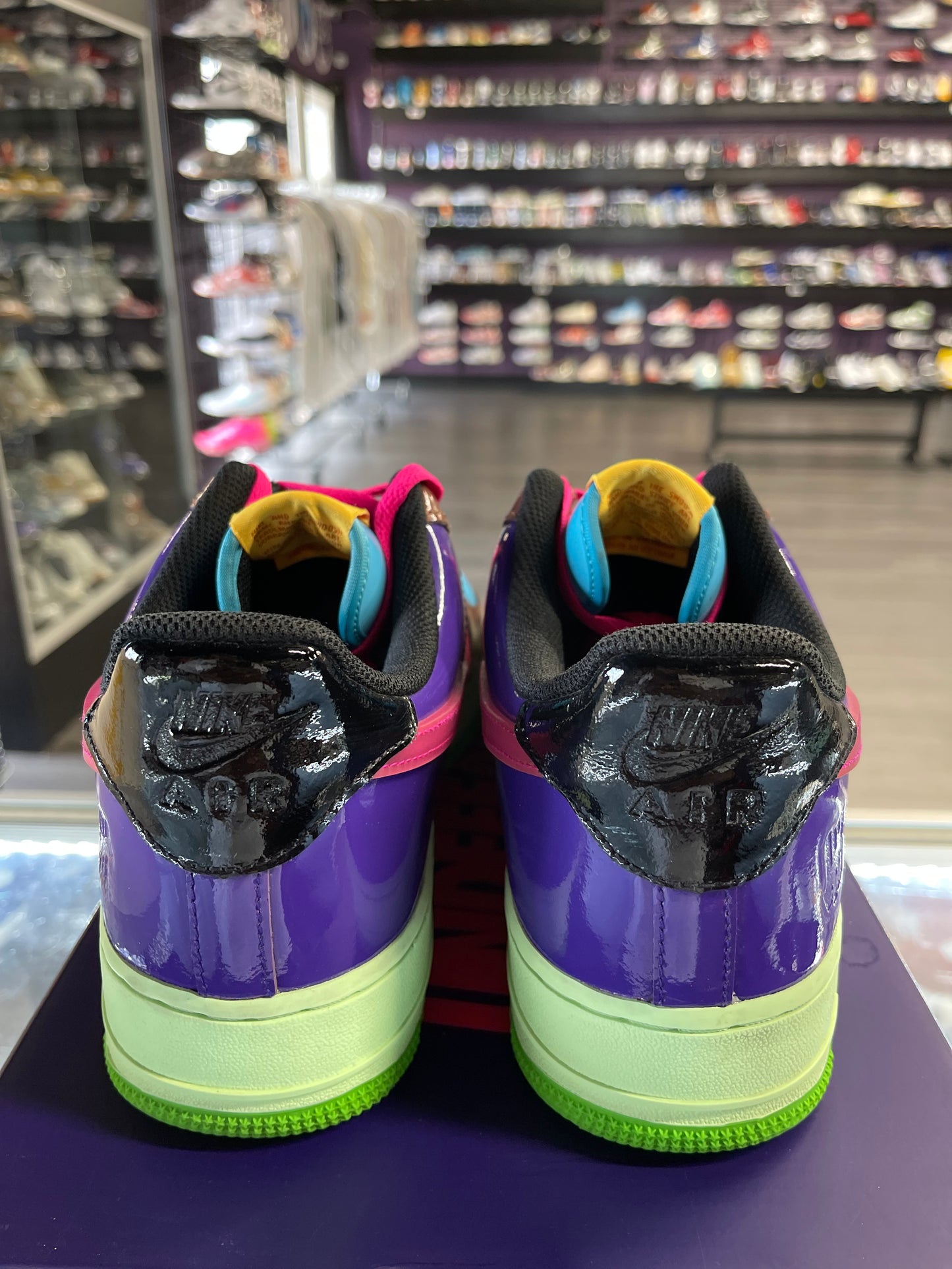 2022 Nike Air Force 1 Low SP "Undefeated Multi-Patent Total Orange"