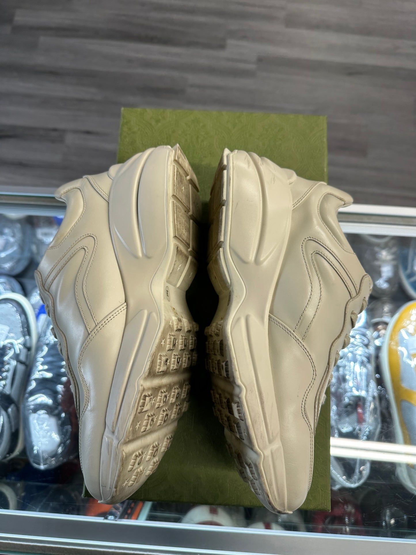Gucci Rhyton Leather "Logo"