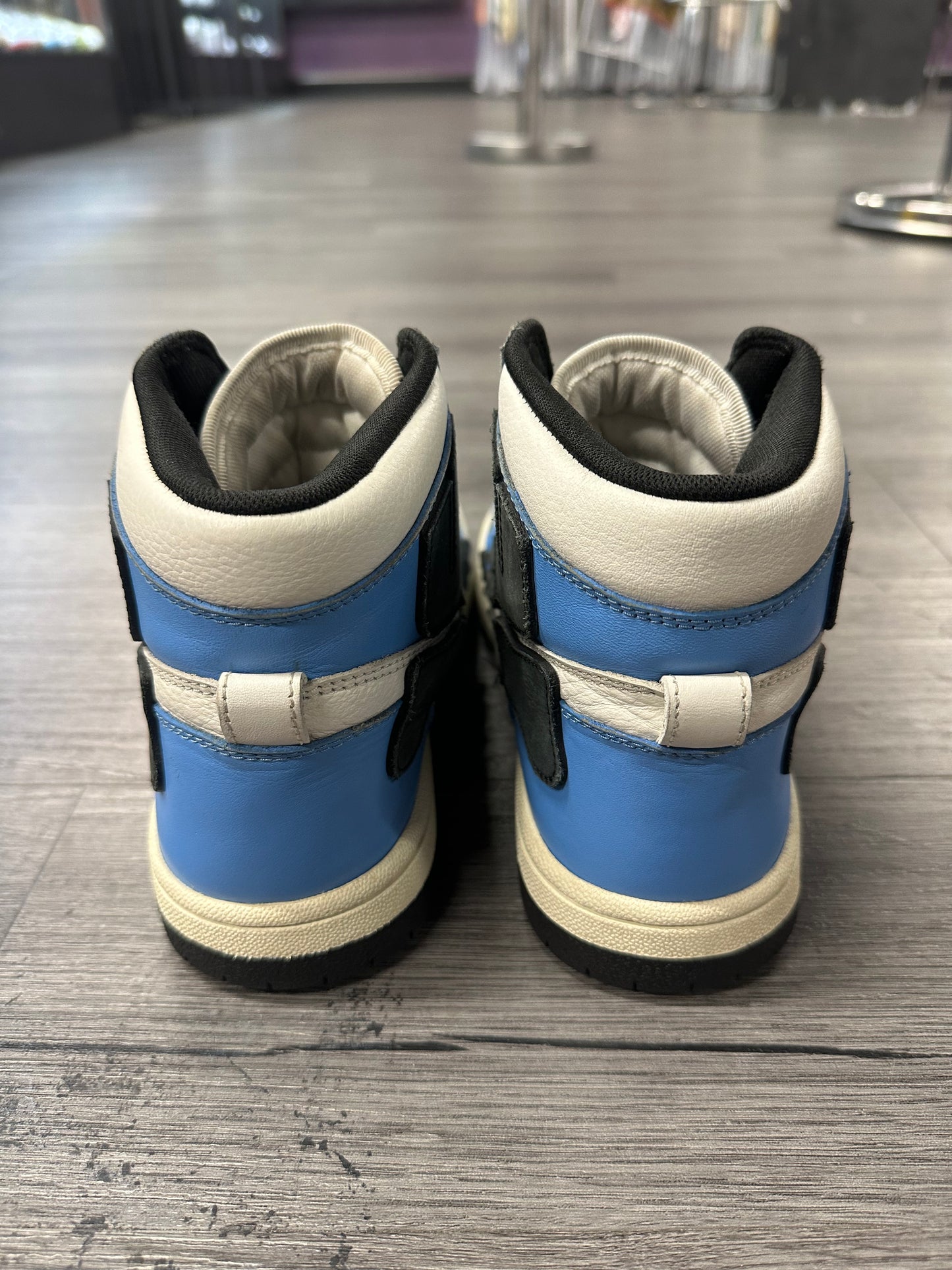 Amiri High Skel "Blue/White