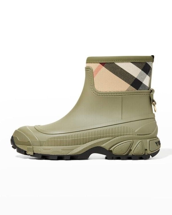 Burberry House Check Rain Boot "Khaki Archive Beige" (W)