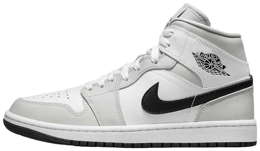 2021 Air Jordan 1 Mid "Light Smoke Grey" (W)
