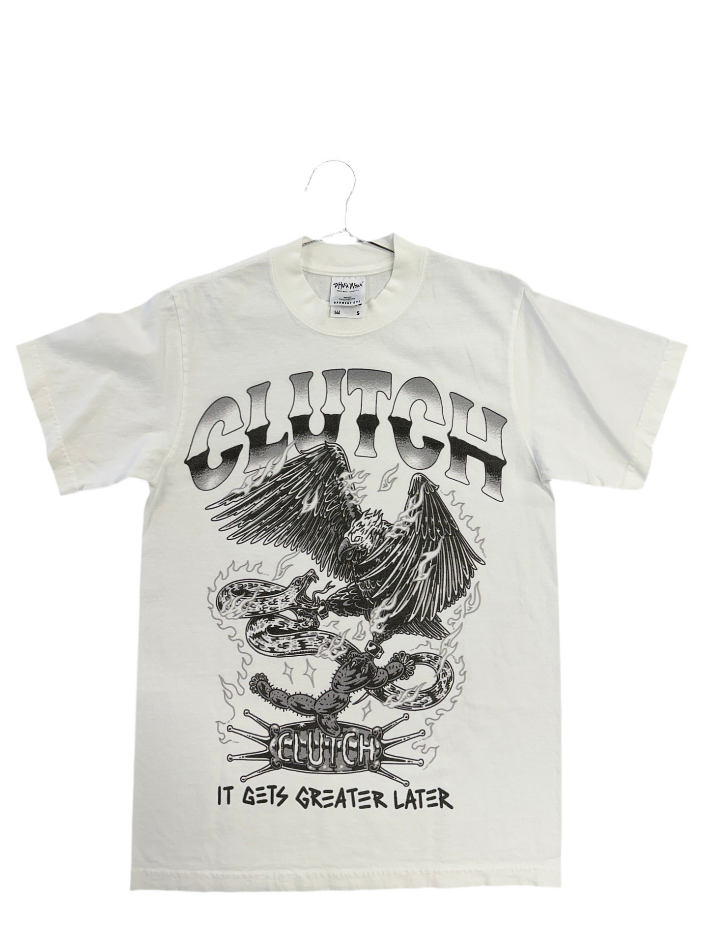 Clutch Tee "It Gets Greater Later"