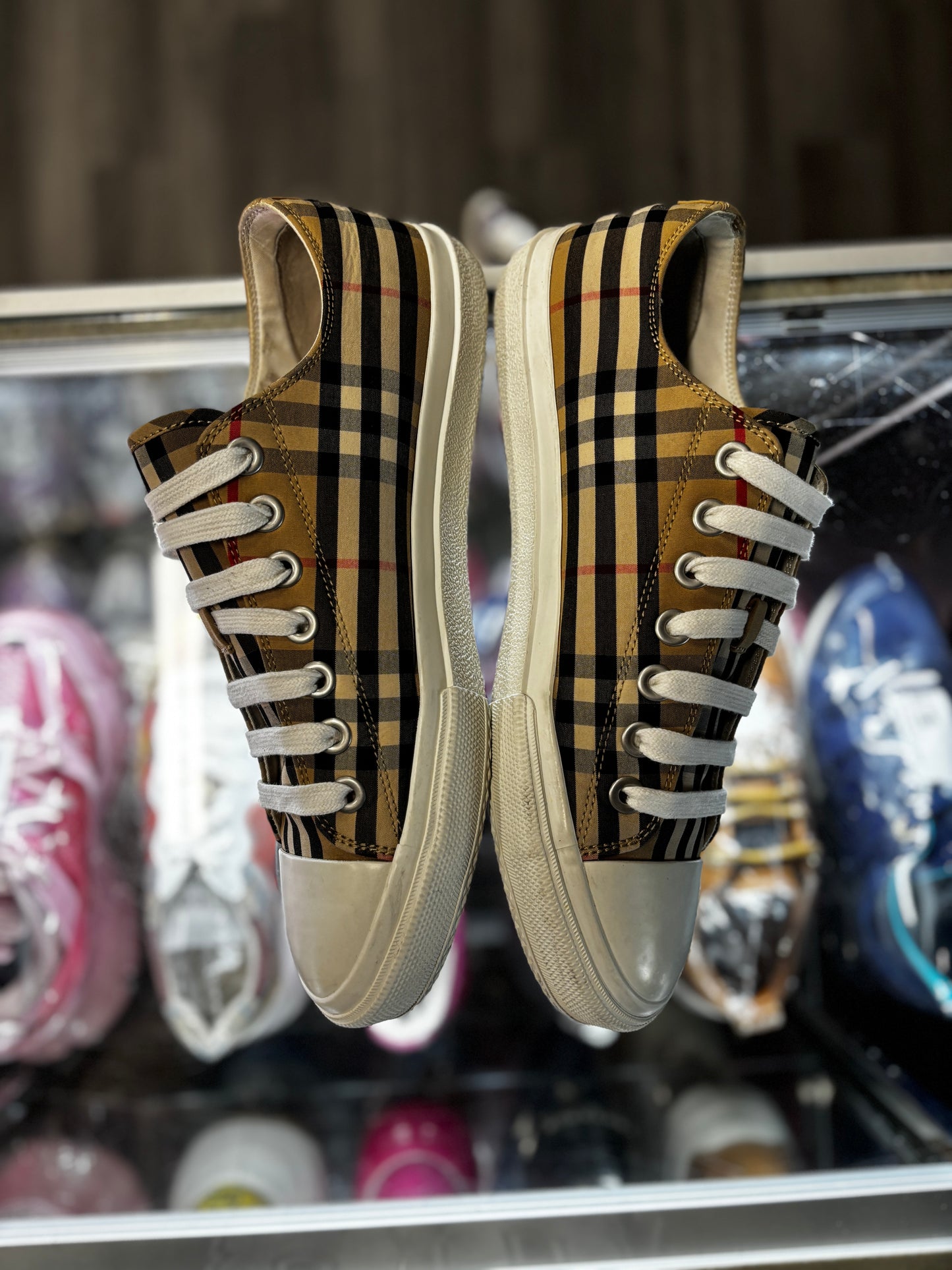 Burberry Vintage Check Cotton Sneaker