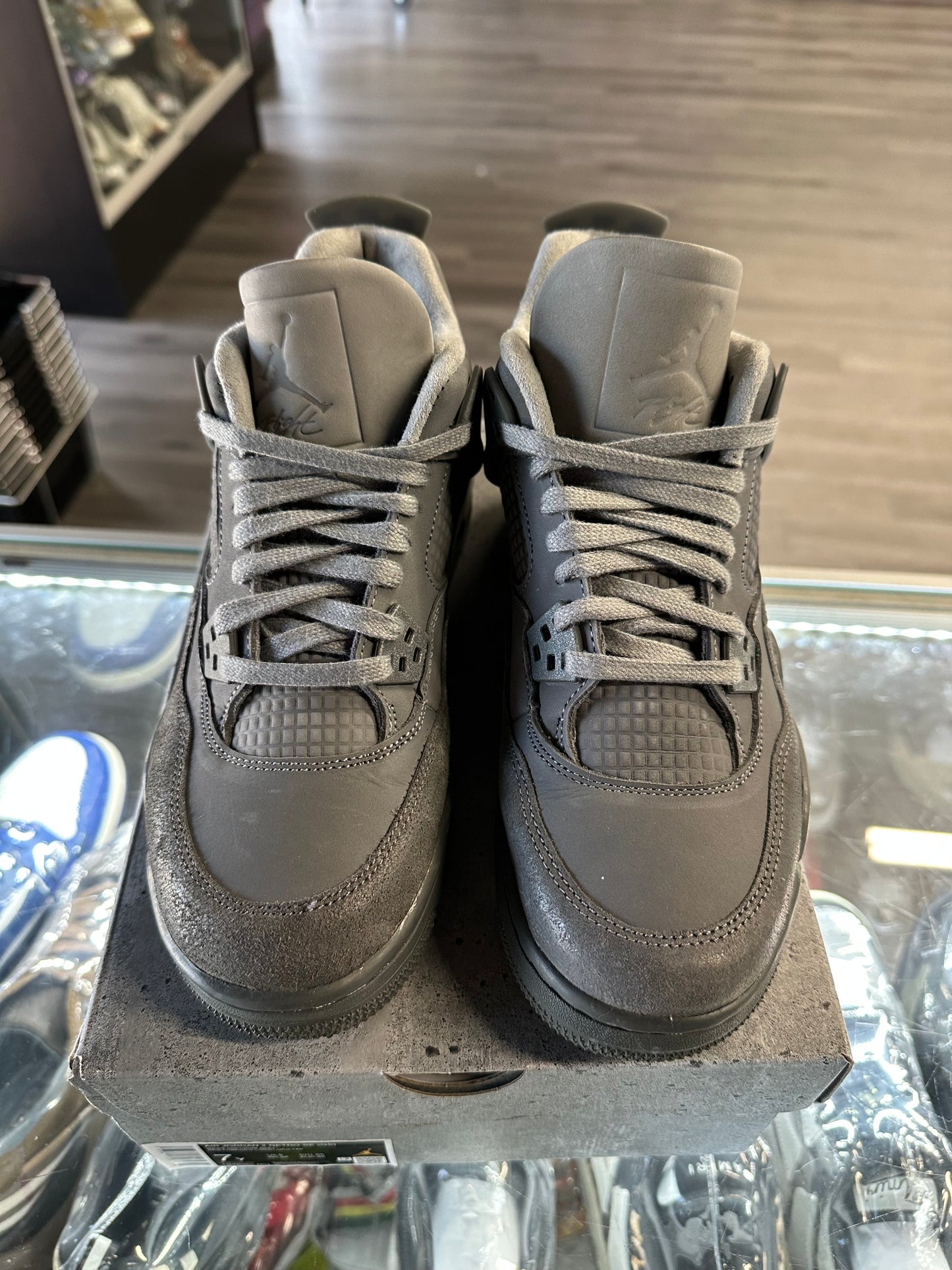 2024 Air Jordan Retro 4 "Paris Olympics Wet Cement" (GS)