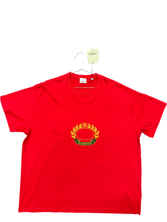 Burberry Purley Embroidered Tee "Red"