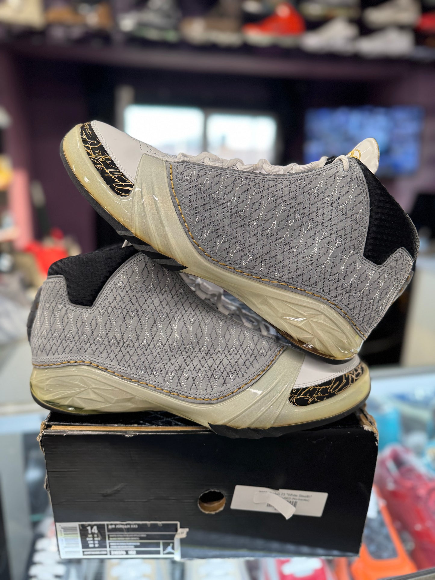 2008 Jordan 23 "White Stealth"