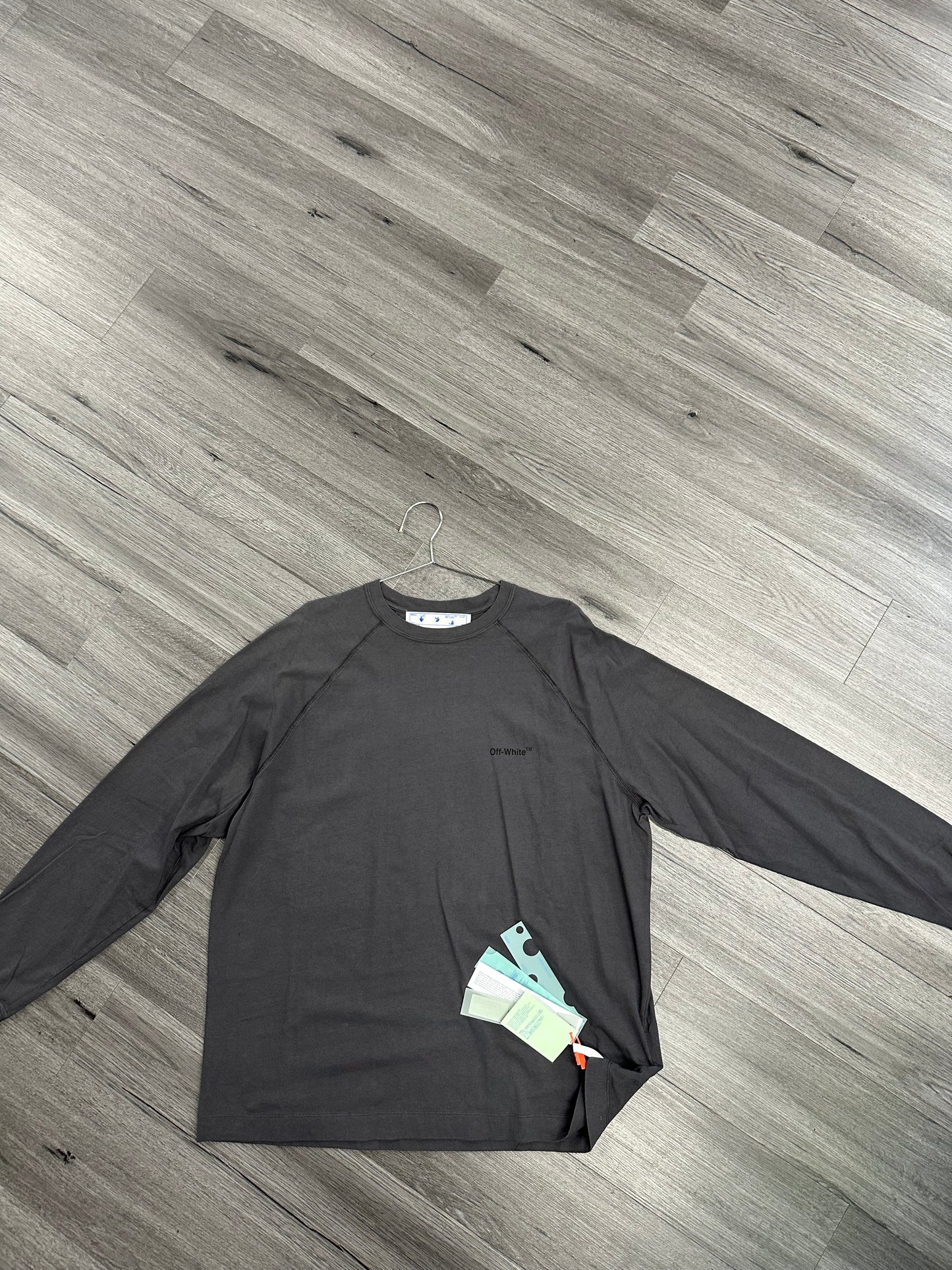Off-White Tee "Charcoal" (L/S)