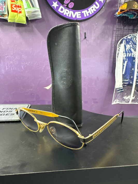 Gianni Versace Vintage Sunglasses "Gold Frame"