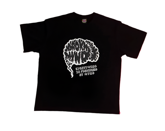 Brokn Mynd Tee “Black on Black”