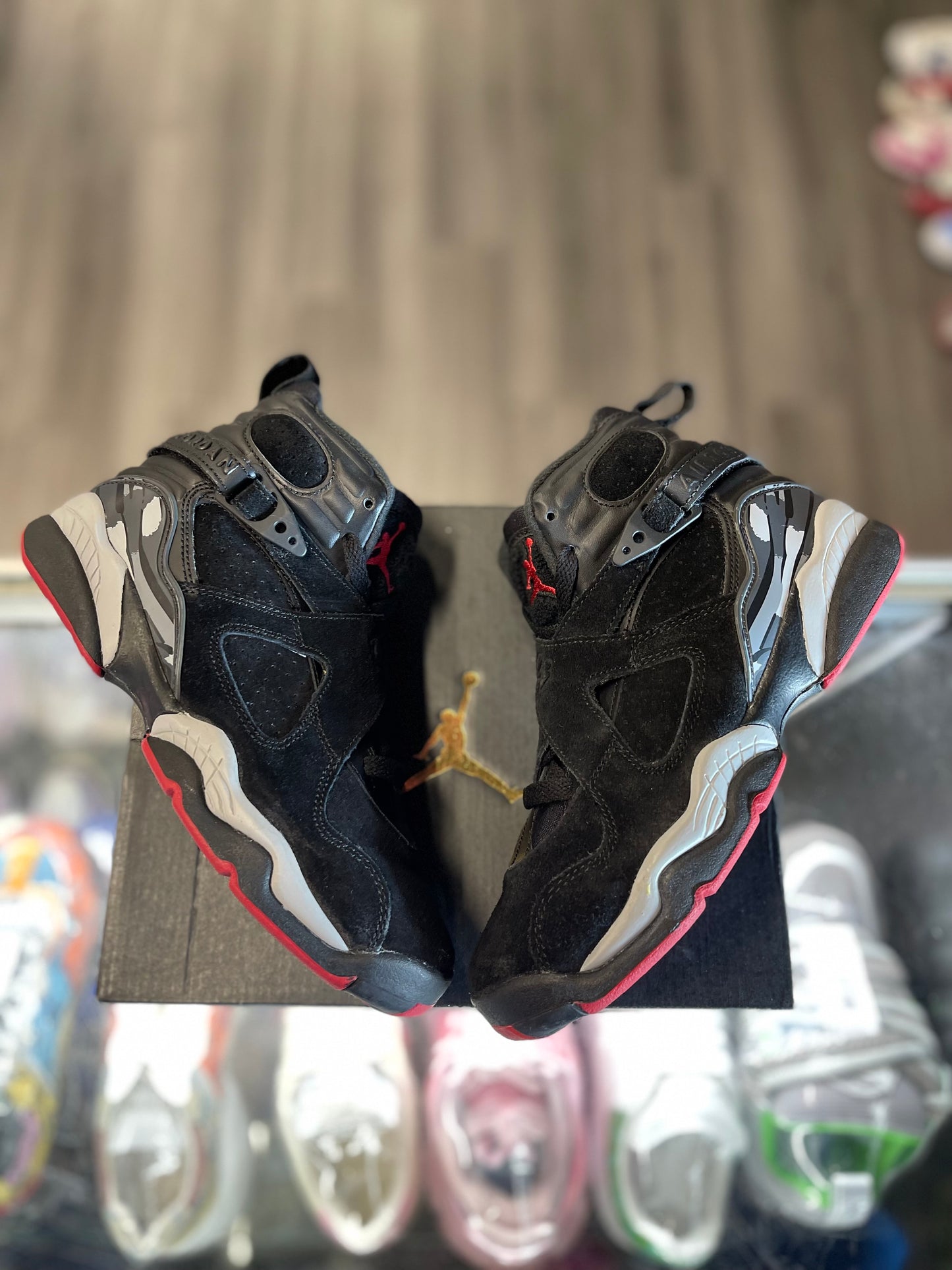 2017 Air Jordan Retro 8 "Black Cement" (GS)
