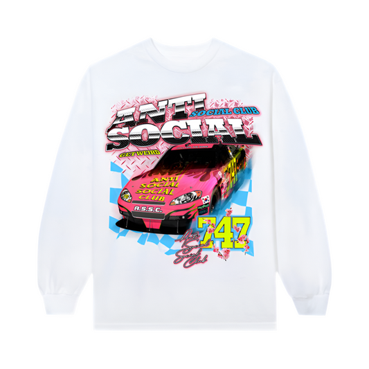 ASSC Crewneck "Racer 747 White"