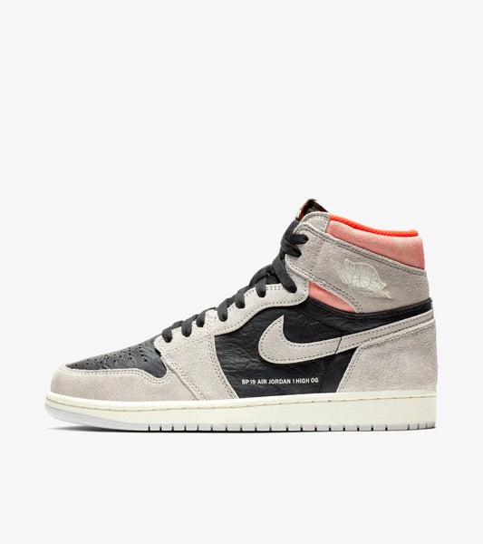2019 AJR 1 High "Neutral Grey Hyper Crimson"