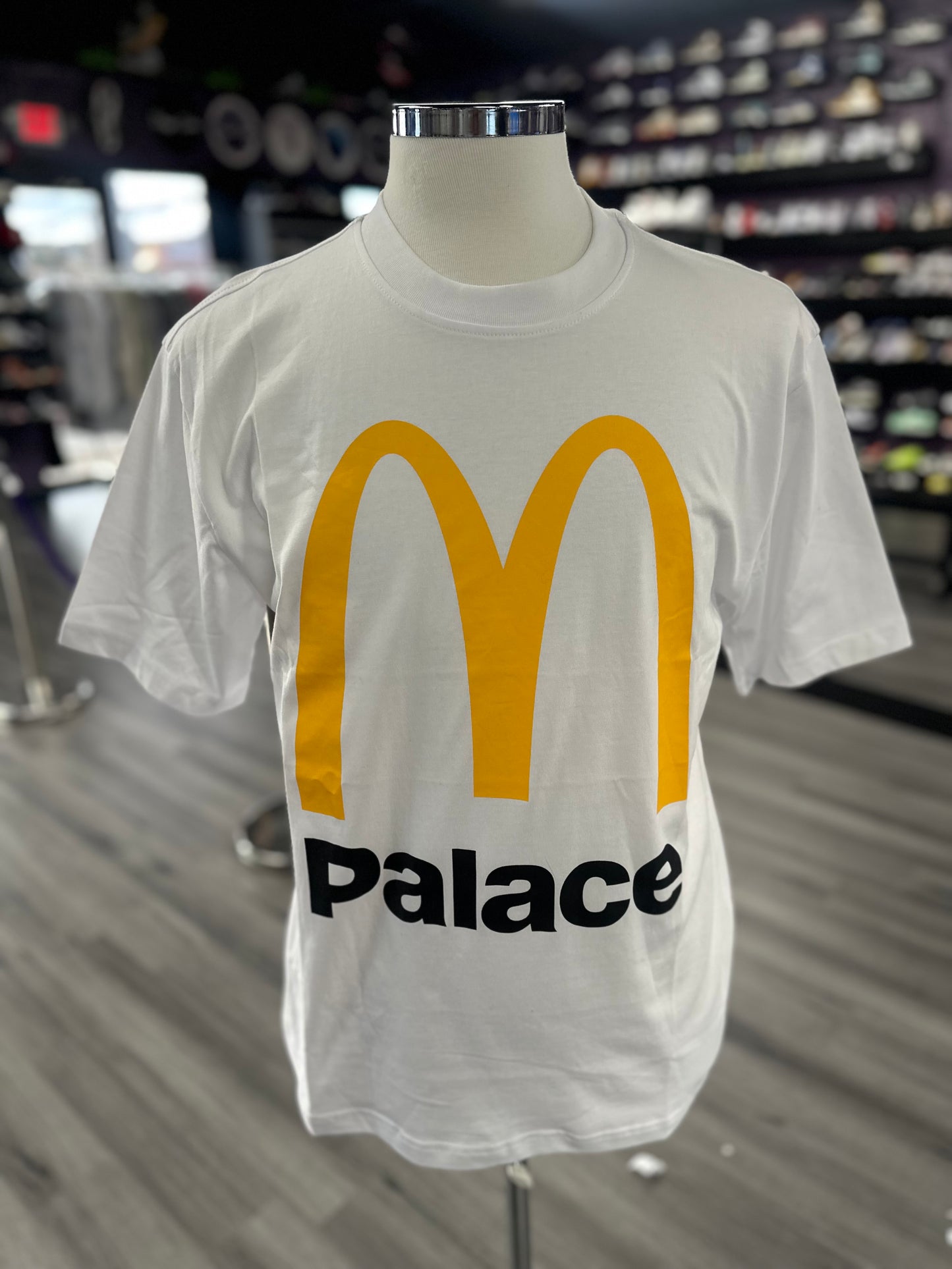Palace x Mcdonalds Tee "White"