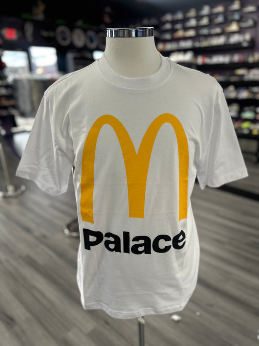 Palace x Mcdonalds Tee "White"