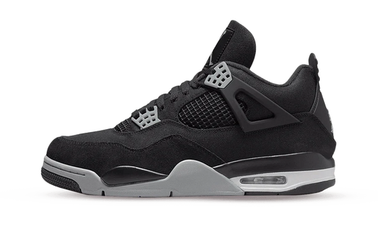 2022 Air Jordan Retro 4 "Black Canvas"