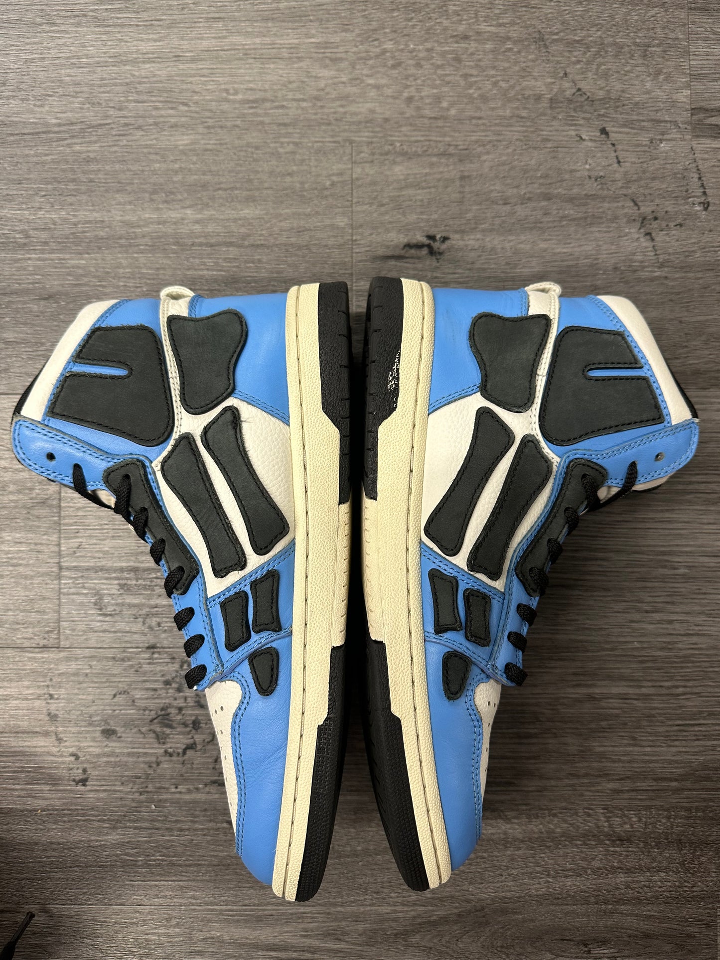 Amiri High Skel "Blue/White
