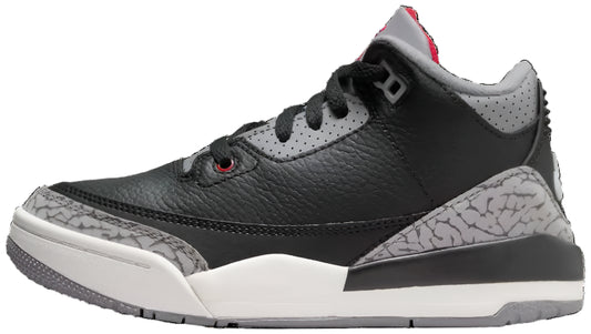 2024 Air Jordan Retro 3 "Black Cement " (PS)