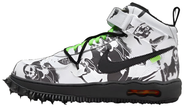 2023 Nike Air Force 1 Mid "Off-White Grim Reaper"