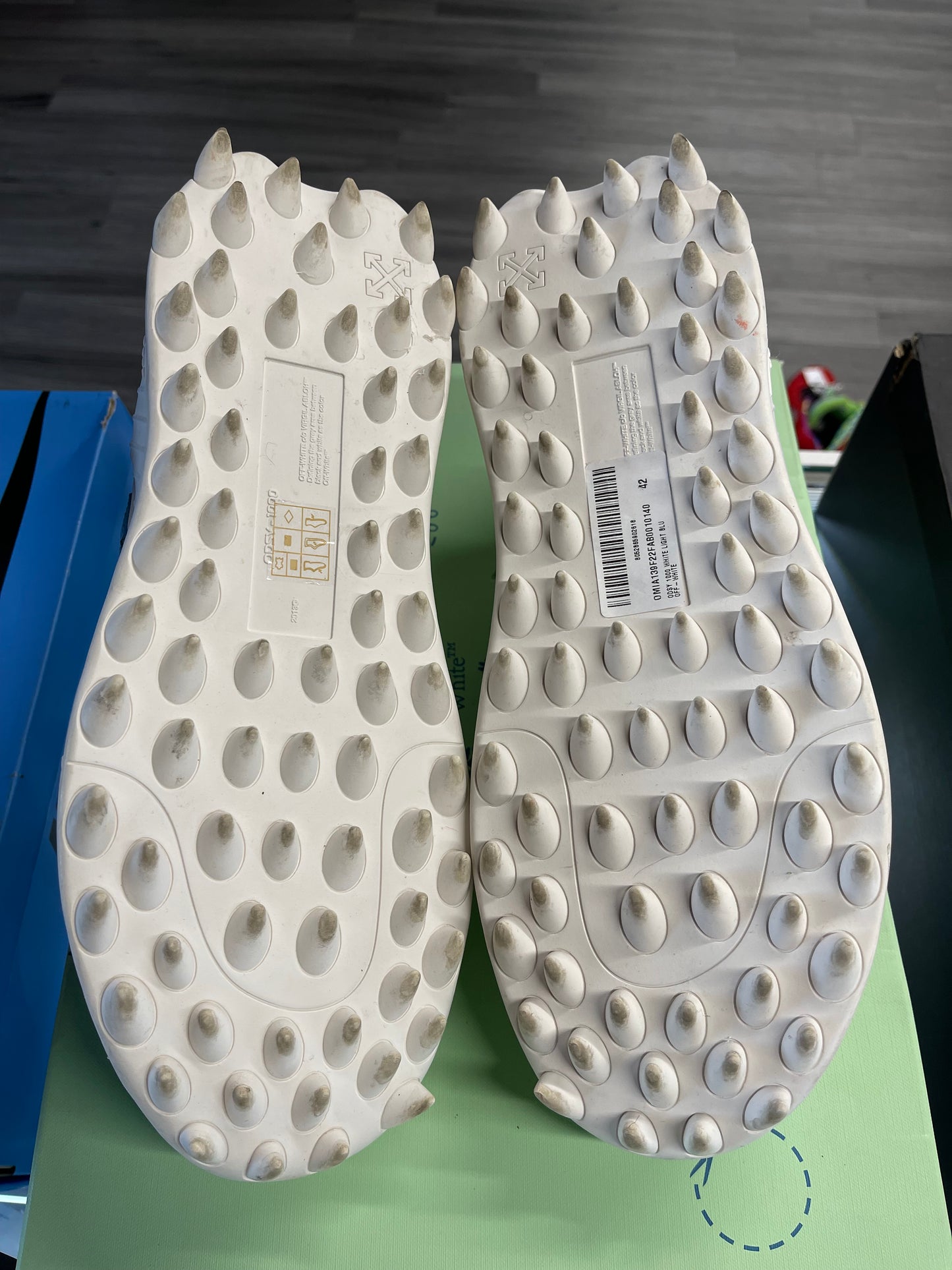 Off-White Odsy-1000 "Blue/Green"