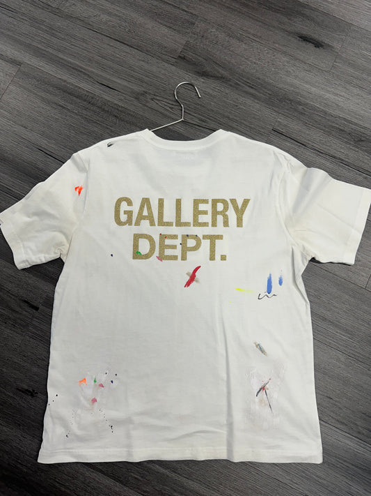 Lanvin x Gallery Dept. Tee "White Paint Splatter"