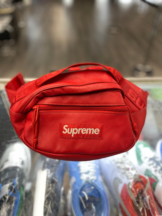 Supreme Bag Red Leather